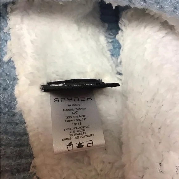 Spyder Diagonal Dimensional Ribbed Cuff Beanie - Picture 8 of 8